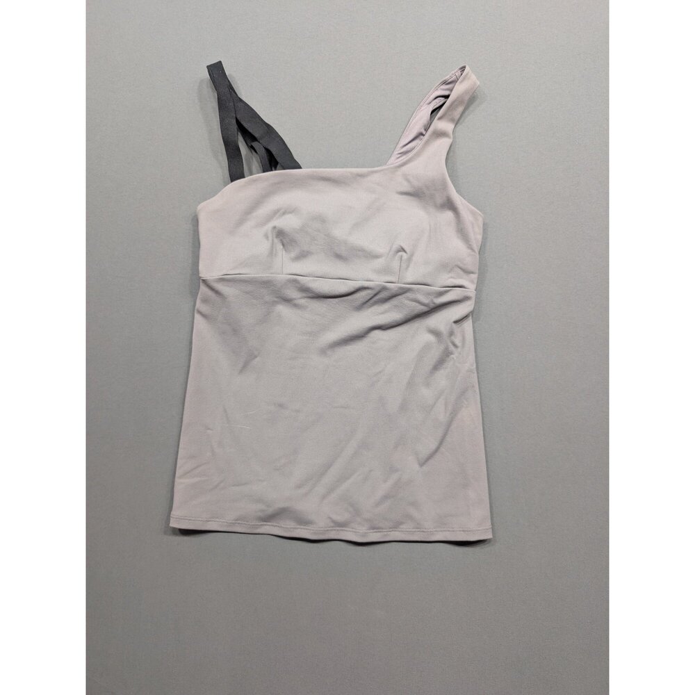 Alo Yoga Women's Tank Top Built-In Bra Light Gray XS Activewear